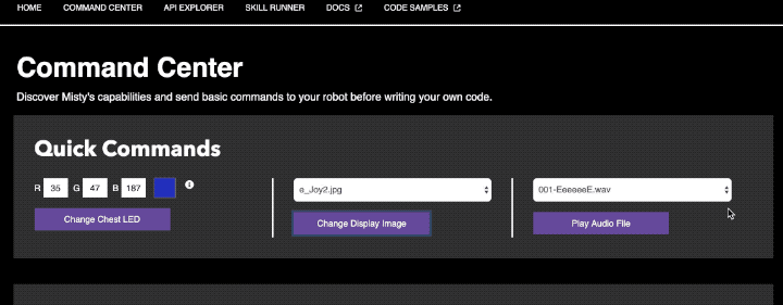 Play audio animation