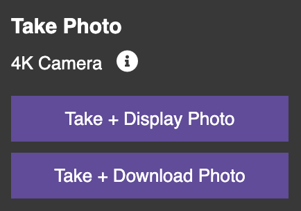 Take Picture controls